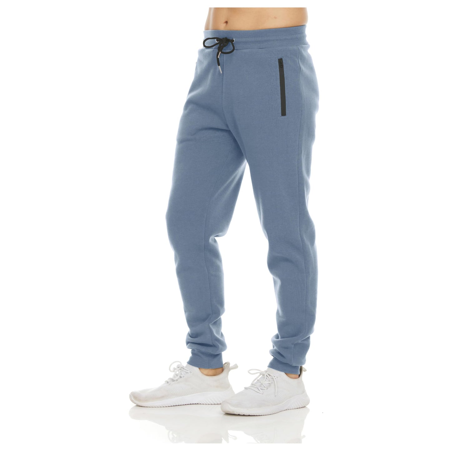Men's Fleece Workout Jogger Sweatpants 3-Pack