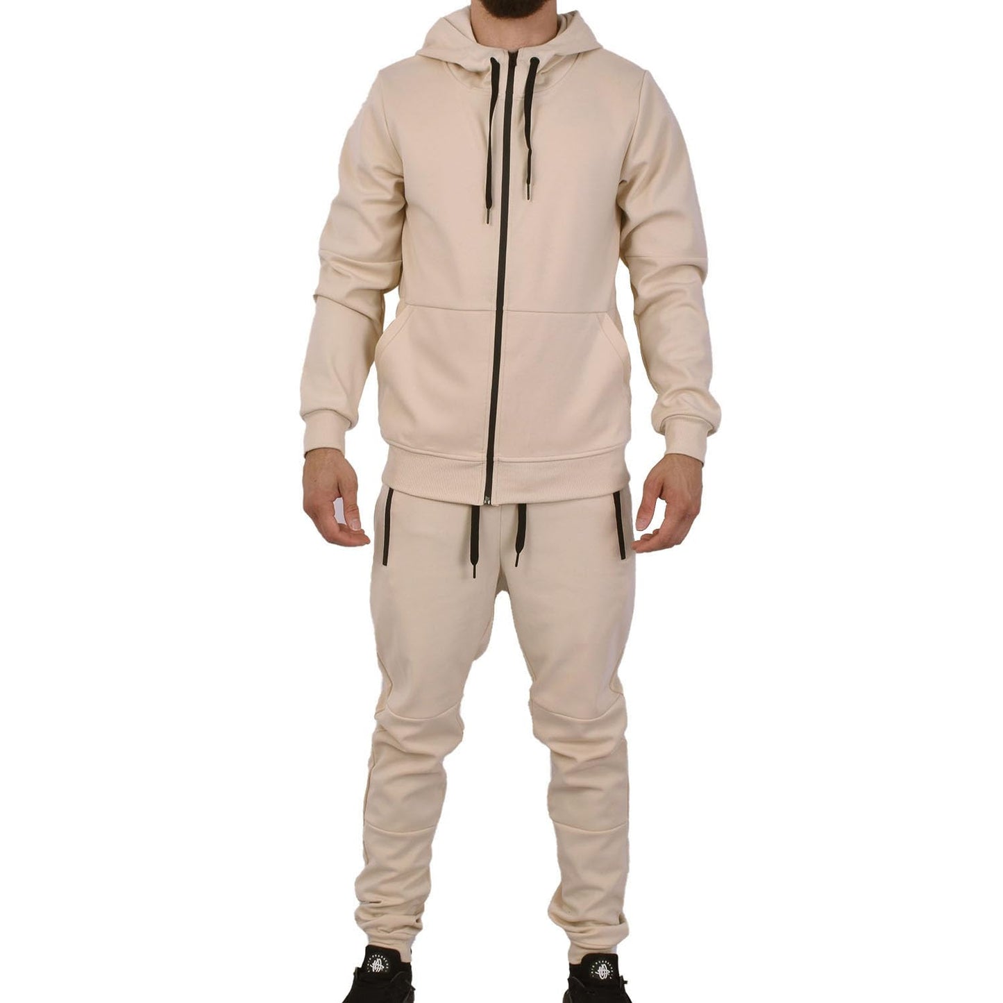 Men's Athletic Hoodie & Jogger Tracksuit Set