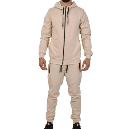 Men's Athletic Hoodie & Jogger Tracksuit Set