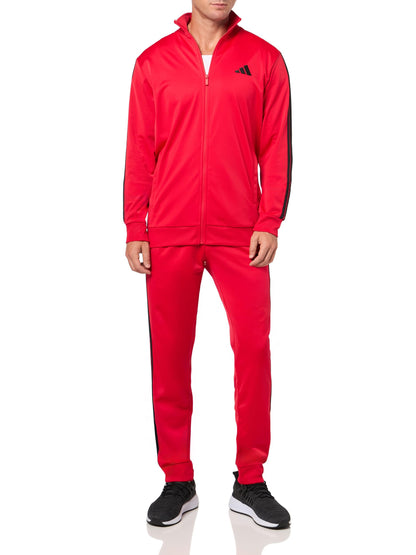 Men's Three-Stripe Tricot Track Suit Set