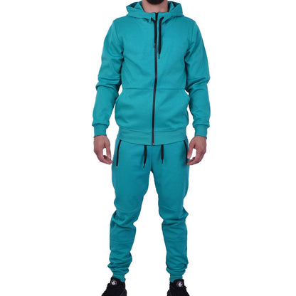 Men's Athletic Hoodie & Jogger Tracksuit Set