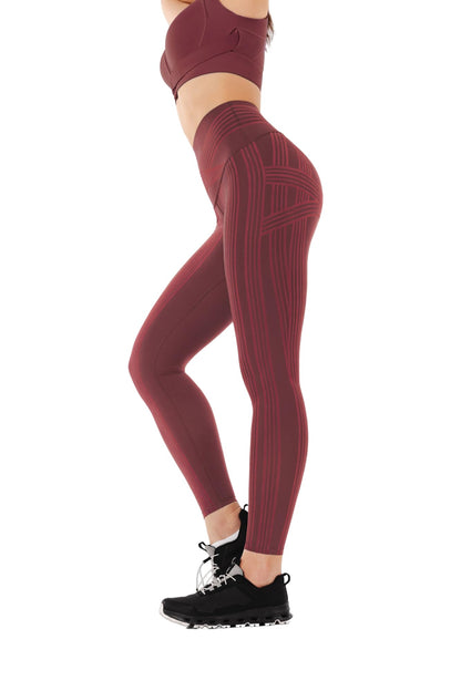 Women's High-Compression Full-Length Workout Leggings