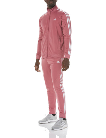 Men's Three-Stripe Tricot Track Suit Set