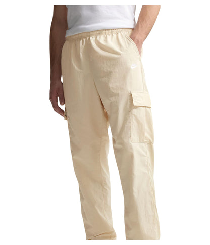 Men's Woven Cargo Pants with Utility Pockets
