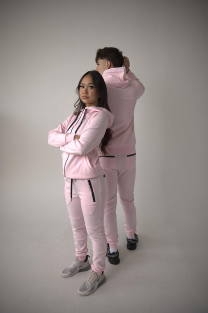 Men's Athletic Hoodie & Jogger Tracksuit Set