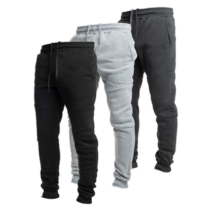 Men's Fleece Tech Joggers with Zipper Pockets
