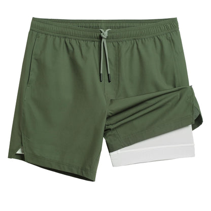 Men's 7-Inch 2-in-1 Stretch Training Shorts