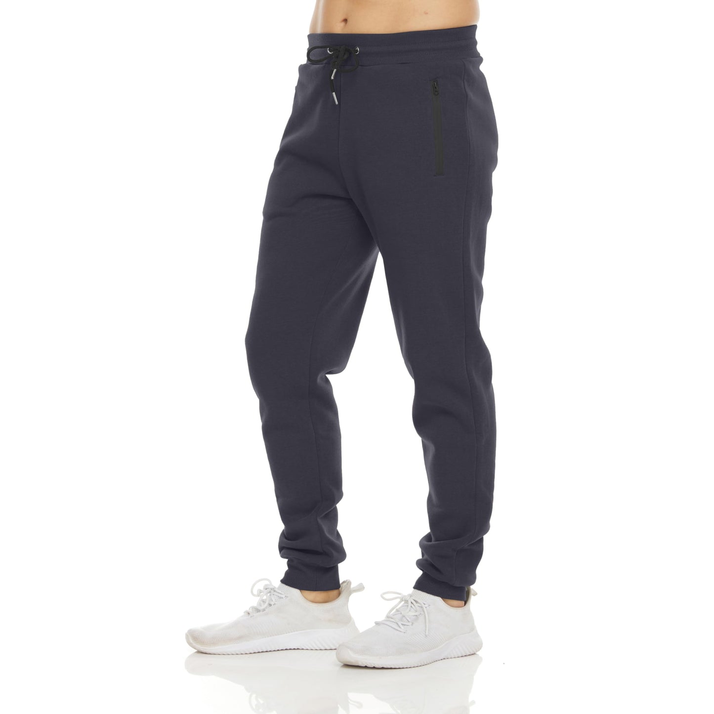 Men's Fleece Workout Jogger Sweatpants 3-Pack