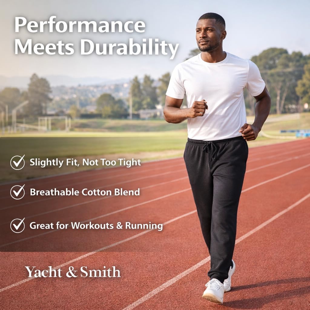 Men's Essential Jogger Sweatpants 36-Pack Bundle