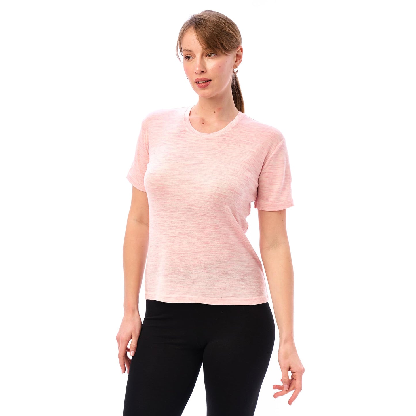 Women's 100% Merino Wool Base Layer Tee
