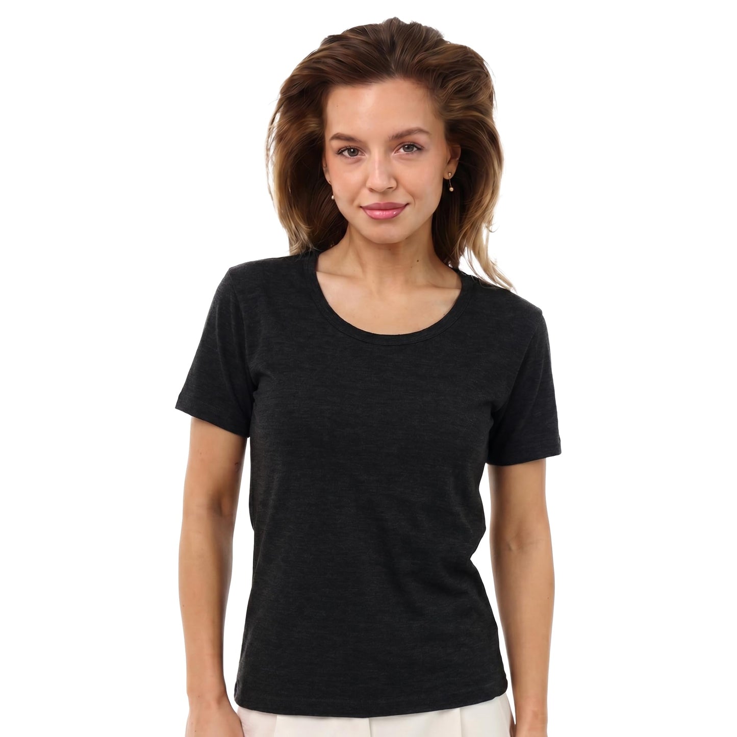 Women's 100% Merino Wool Base Layer Tee