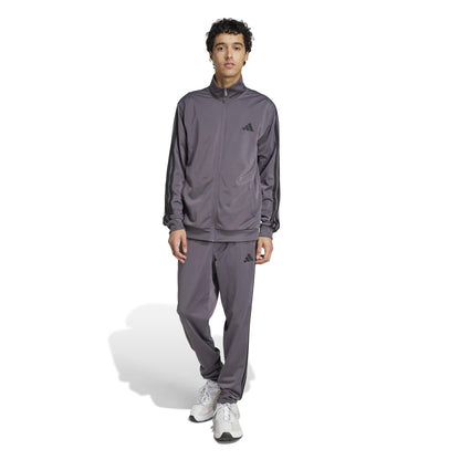 Men's Three-Stripe Tricot Track Suit Set