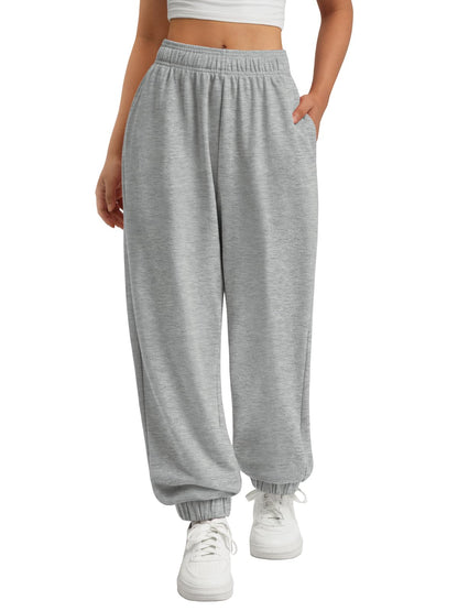 Women's High-Waisted Baggy Lounge Sweatpants