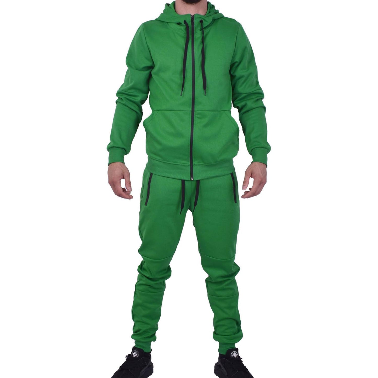 Men's Athletic Hoodie & Jogger Tracksuit Set