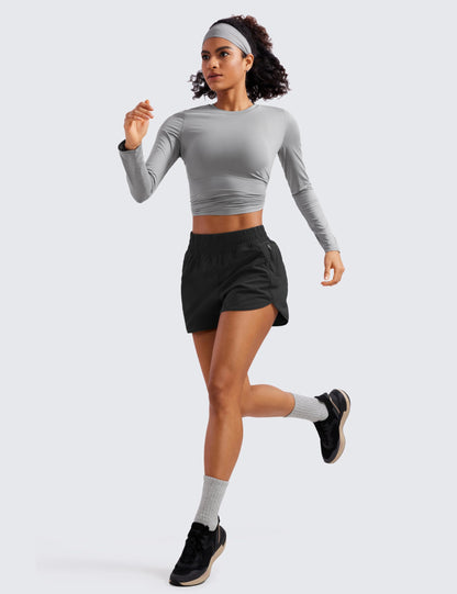 Women's High-Waisted Quick-Dry Running Shorts