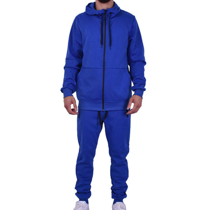 Men's Athletic Hoodie & Jogger Tracksuit Set