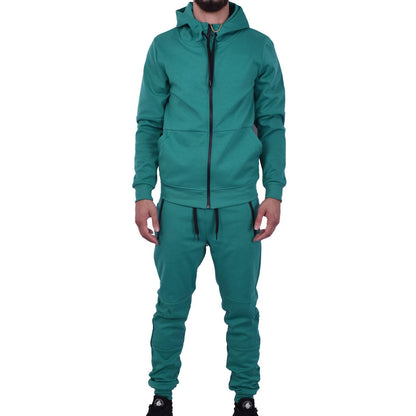 Men's Athletic Hoodie & Jogger Tracksuit Set