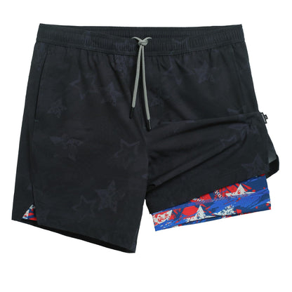 Men's 7-Inch 2-in-1 Stretch Training Shorts