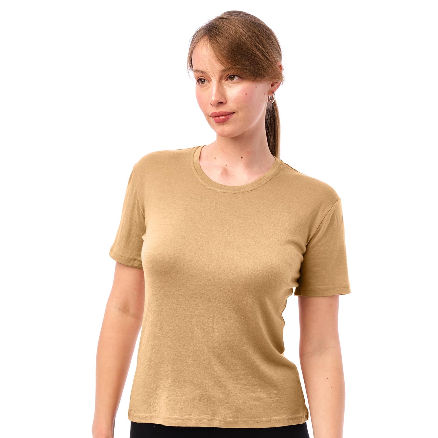 Women's 100% Merino Wool Base Layer Tee