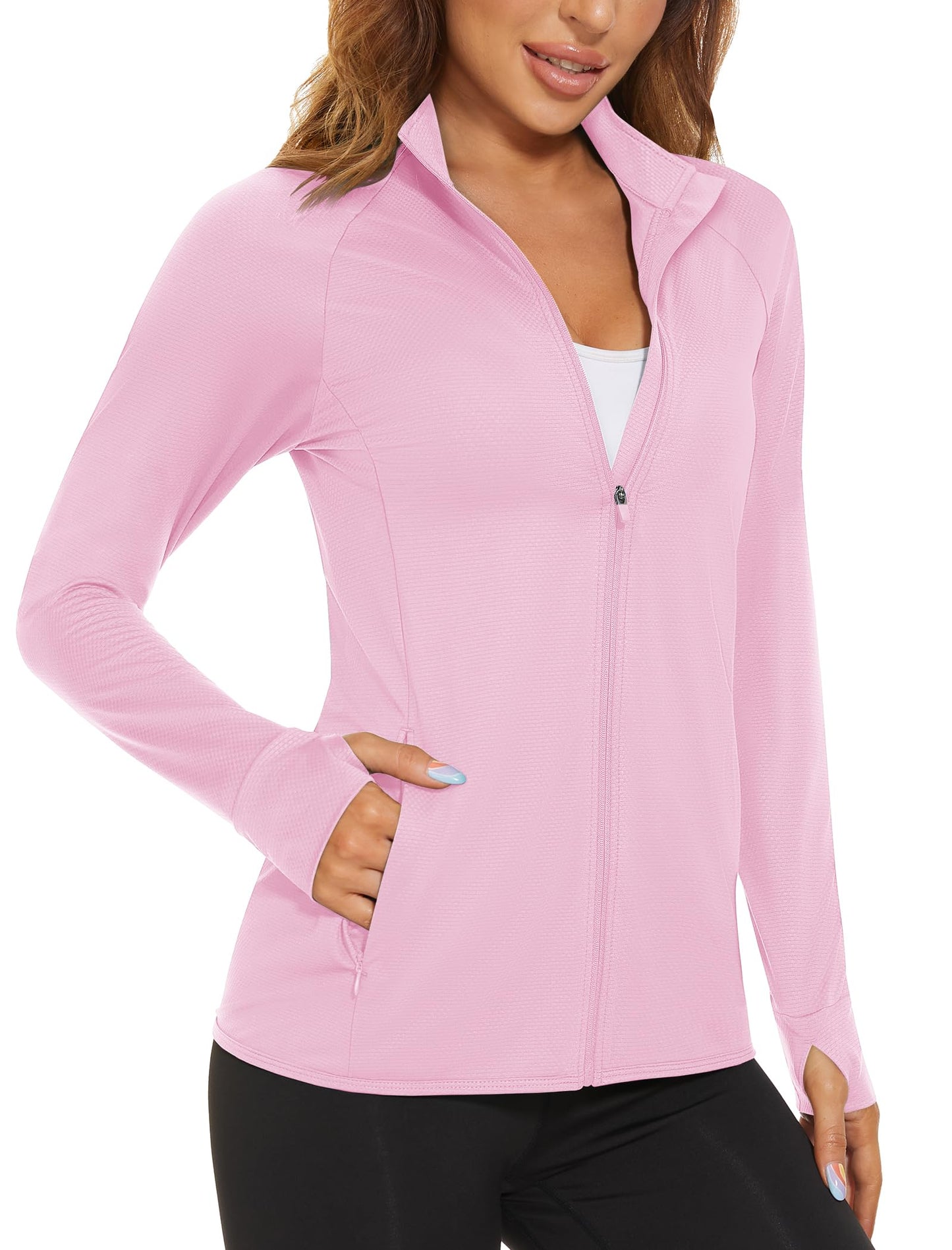 Women's UPF 50+ Lightweight Outdoor Zip Jacket