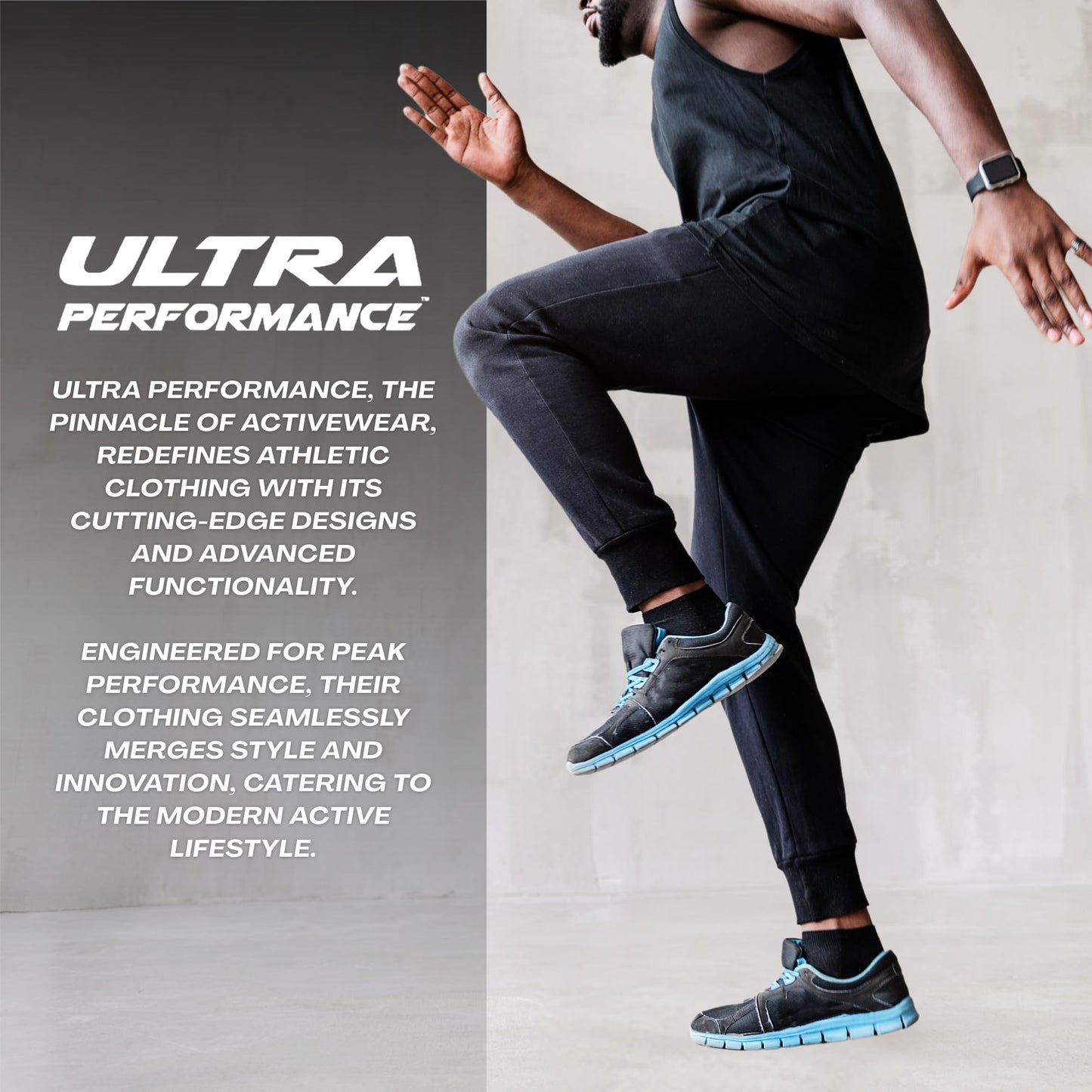 Men's Fleece Tech Joggers with Zipper Pockets