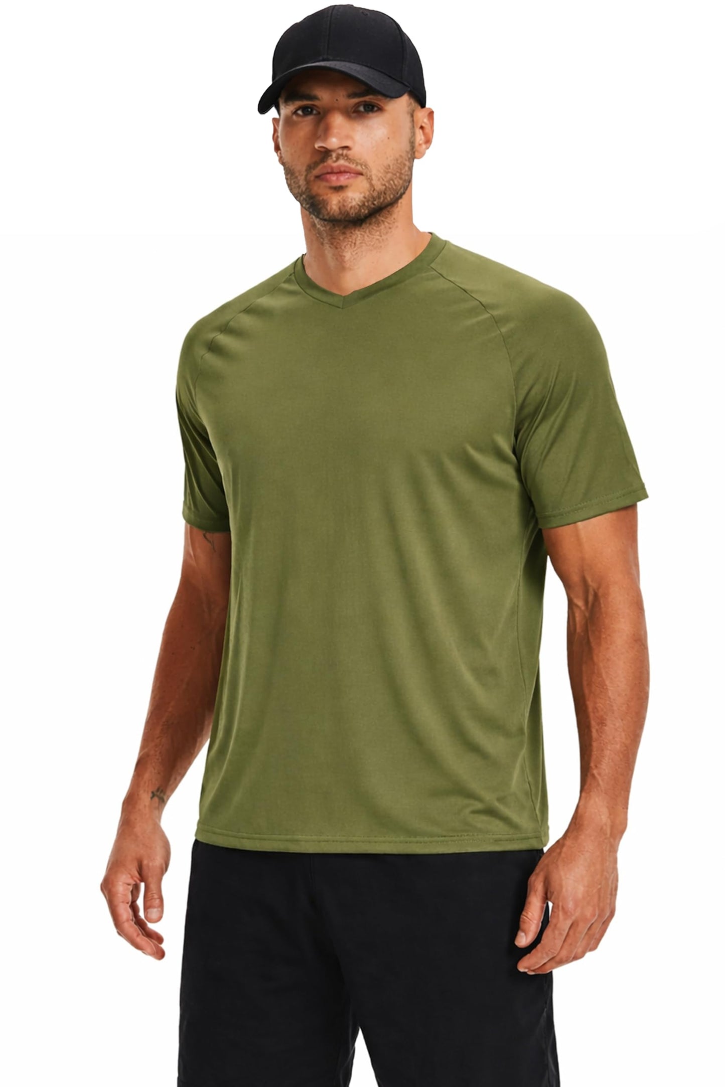 Men's Quick-Dry Athletic Training T-Shirts 5-Pack