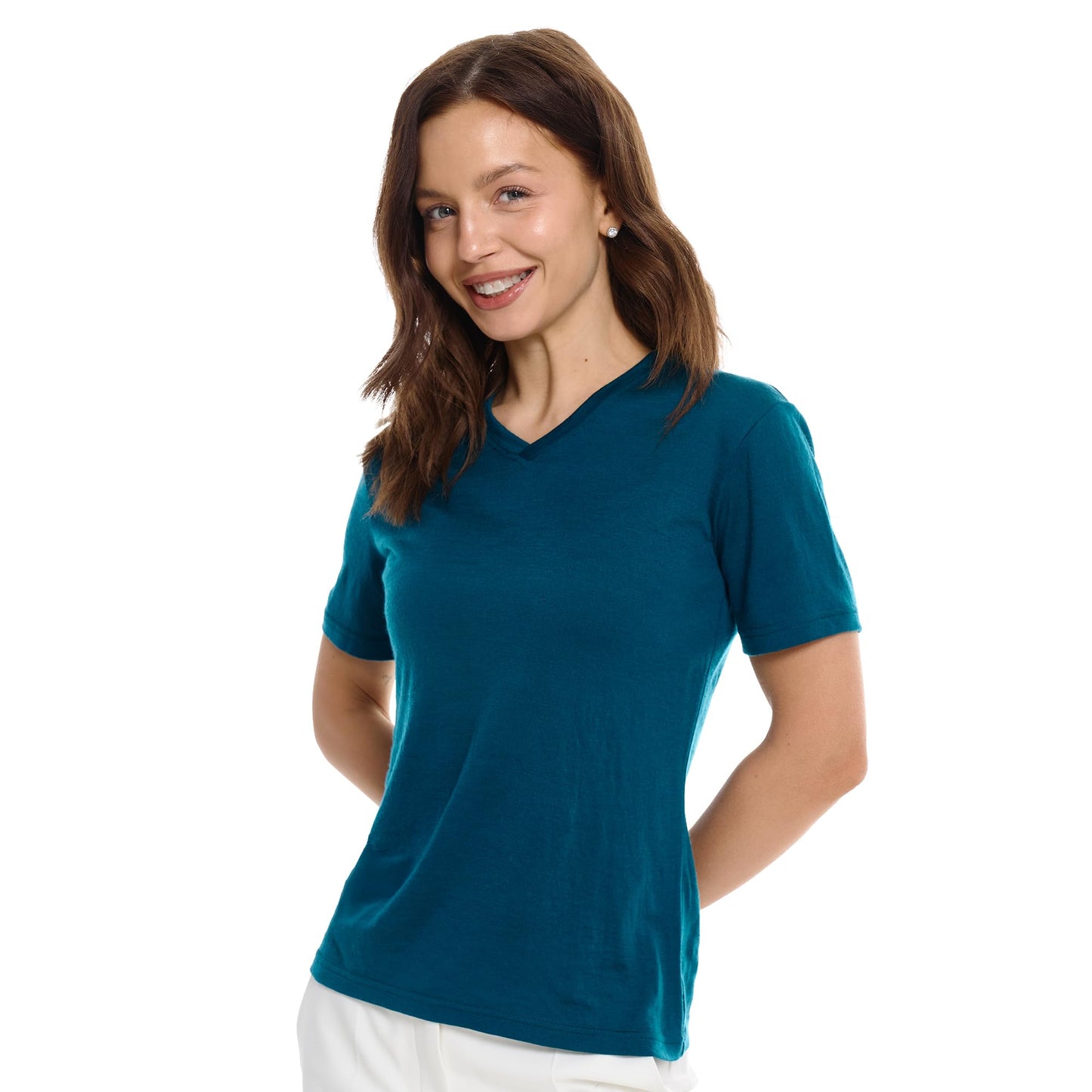 Women's 100% Merino Wool Base Layer Tee