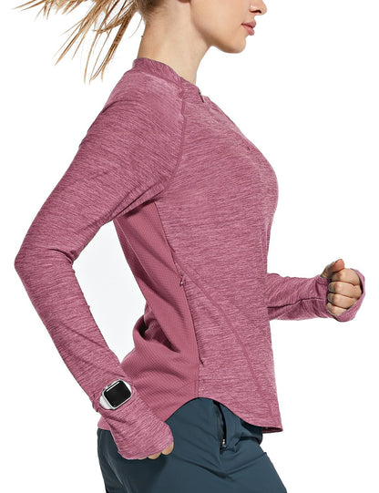 Women's Quick-Dry Long Sleeve Running Top