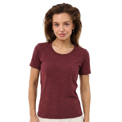 Women's 100% Merino Wool Base Layer Tee