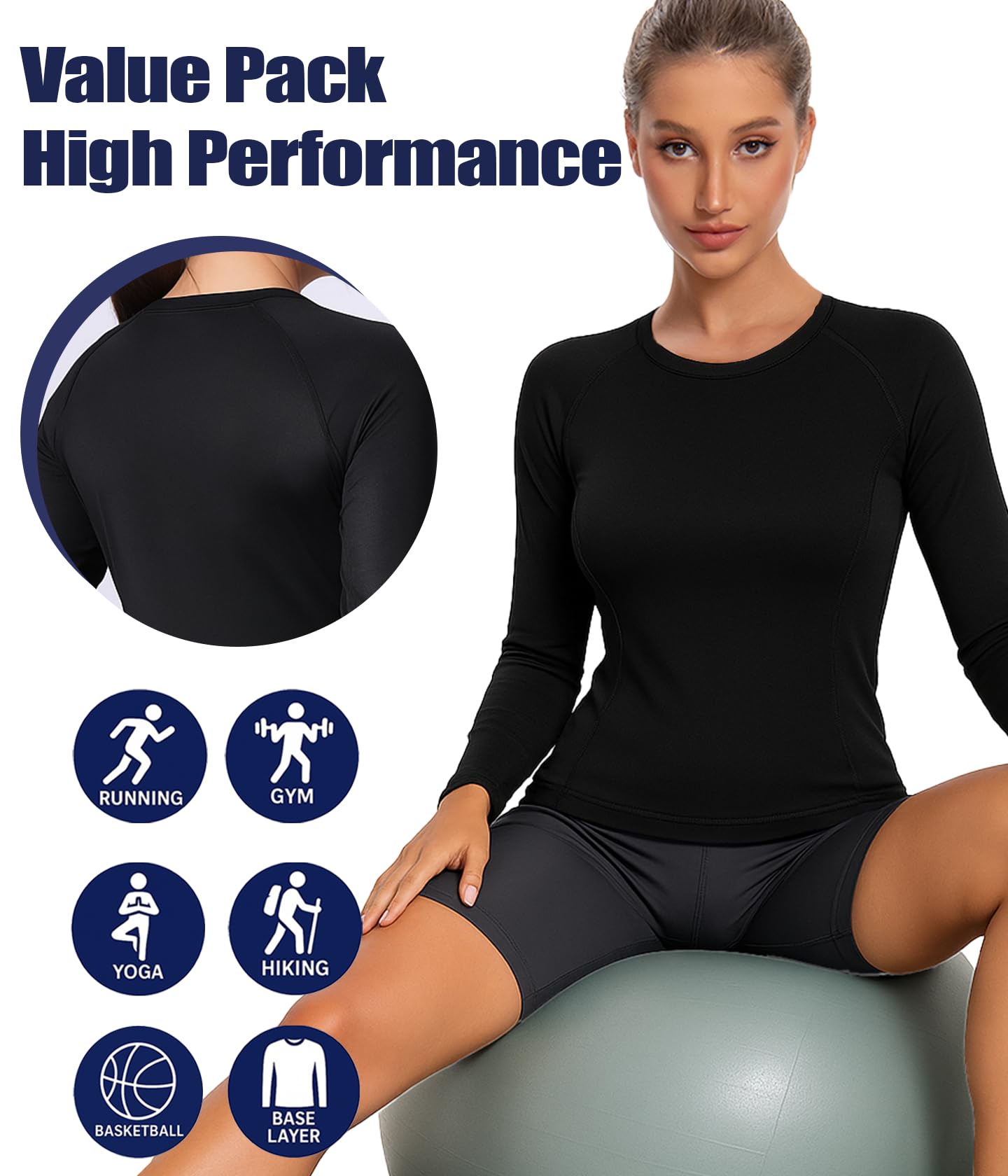 Women's Long Sleeve Compression Training Shirt