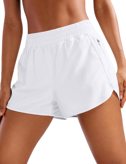 Women's High-Waisted Quick-Dry Running Shorts