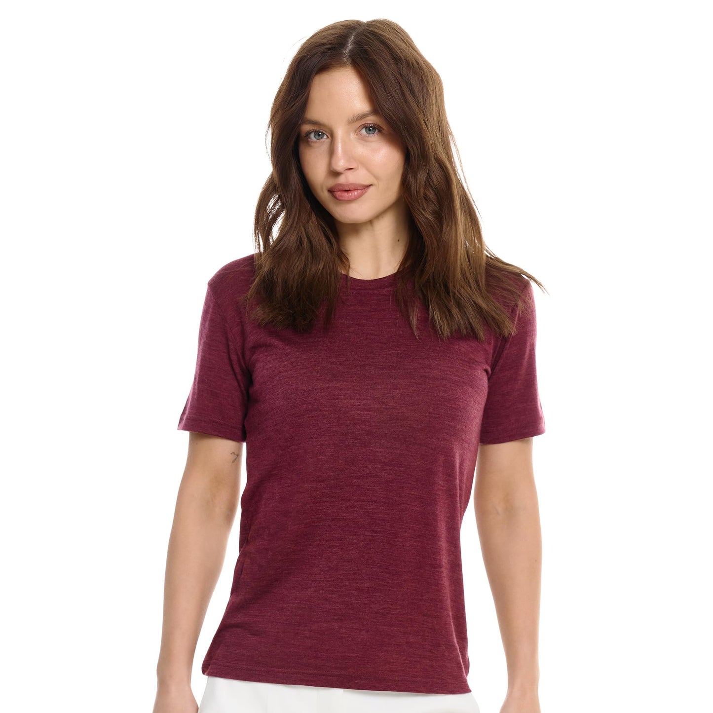 Women's 100% Merino Wool Base Layer Tee