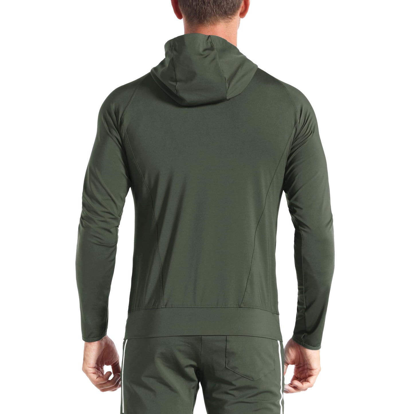 Men's Lightweight Running Jacket with Zip Pockets