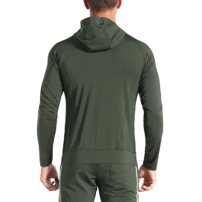 Men's Lightweight Running Jacket with Zip Pockets