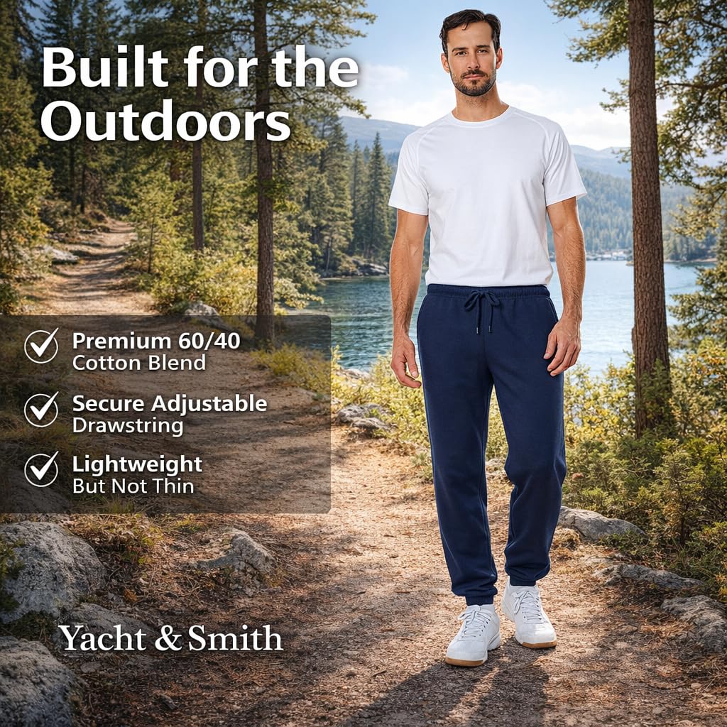 Men's Essential Jogger Sweatpants 36-Pack Bundle