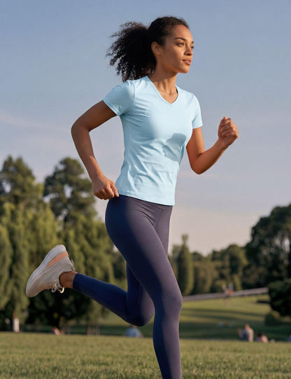 Women's UPF 50+ Quick-Dry Athletic Tee 5-Pack