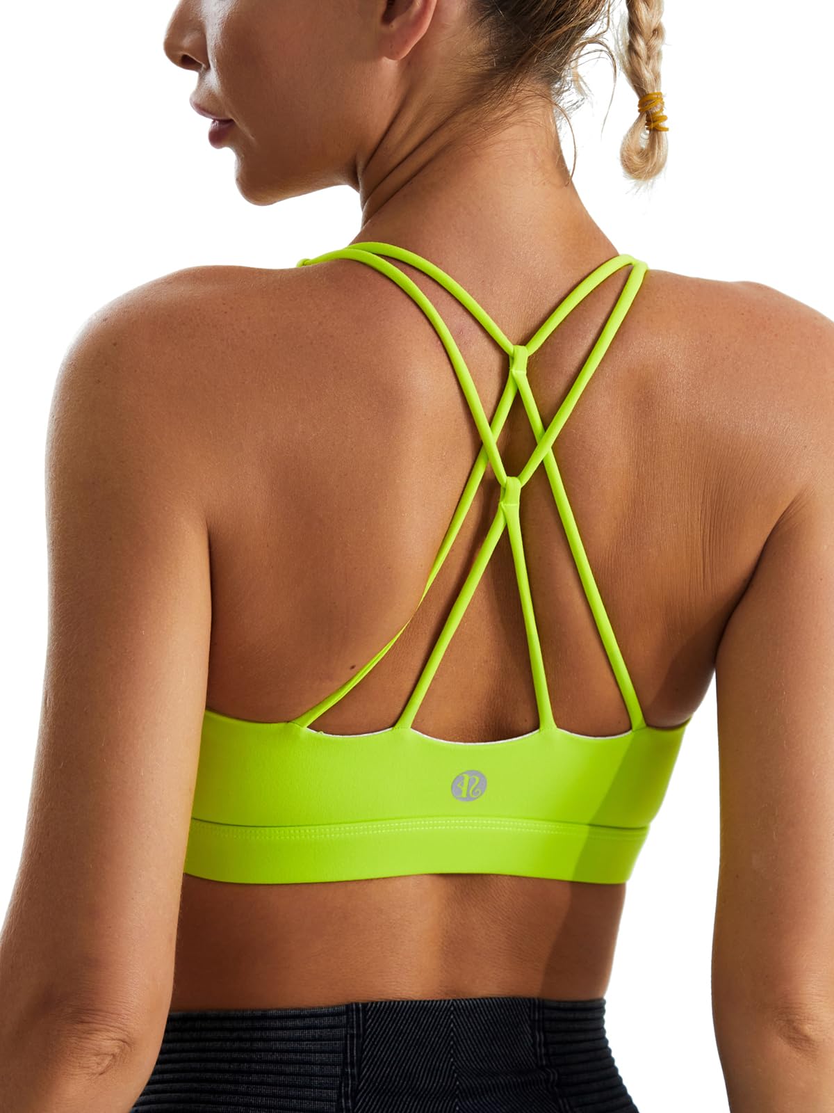 Women's Longline Criss-Cross Back Sports Bra