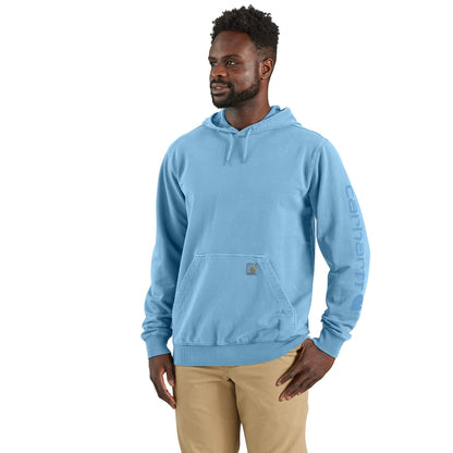 Men's Garment-Dyed Logo Crewneck Sweatshirt