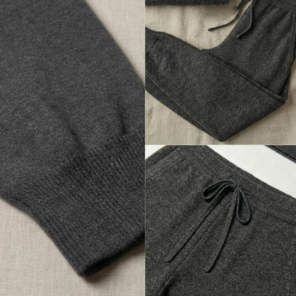 Men's 100% Cashmere Drawstring Lounge Joggers