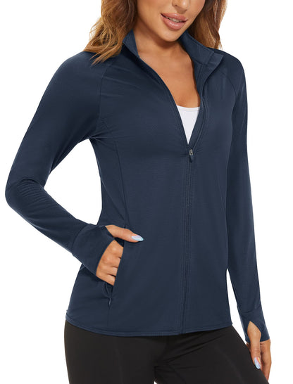 Women's UPF 50+ Lightweight Outdoor Zip Jacket