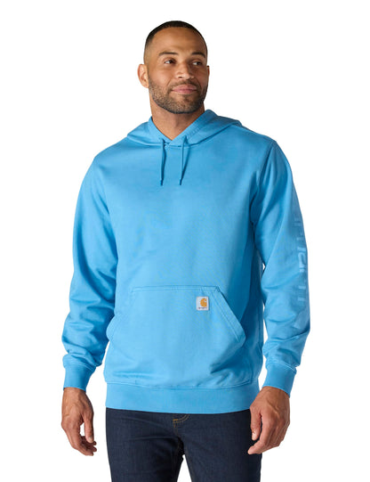 Men's Garment-Dyed Logo Crewneck Sweatshirt