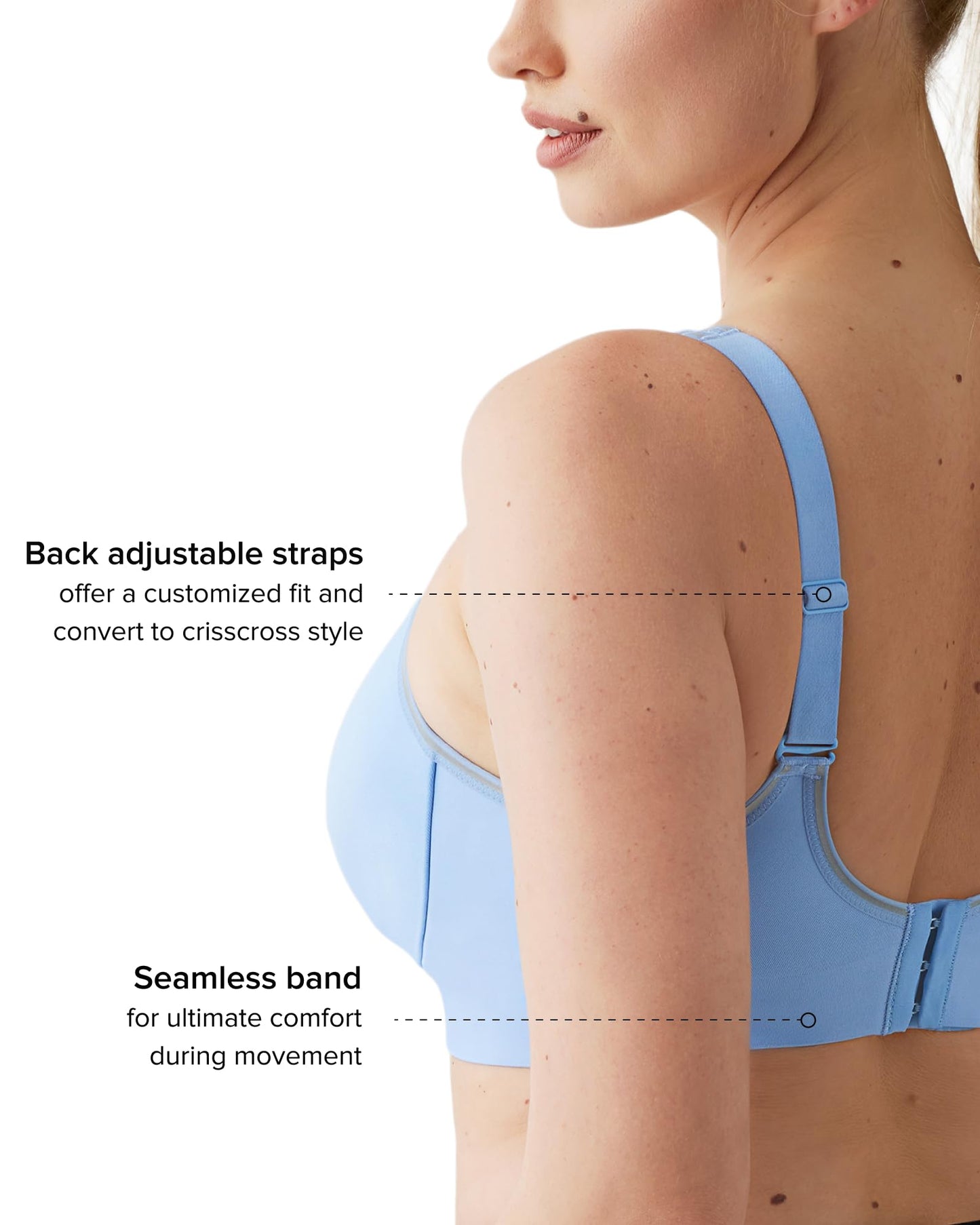 Women's Full-Coverage High-Impact Sports Bra