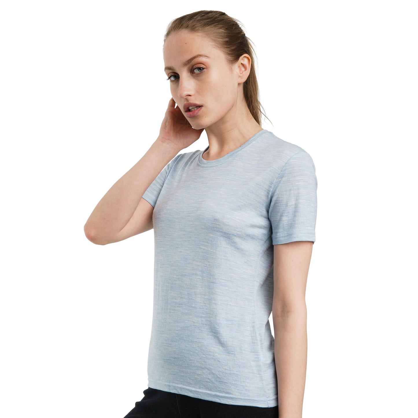 Women's 100% Merino Wool Base Layer Tee