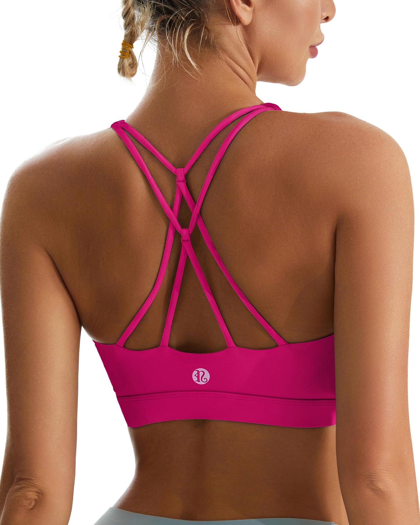 Women's Longline Criss-Cross Back Sports Bra