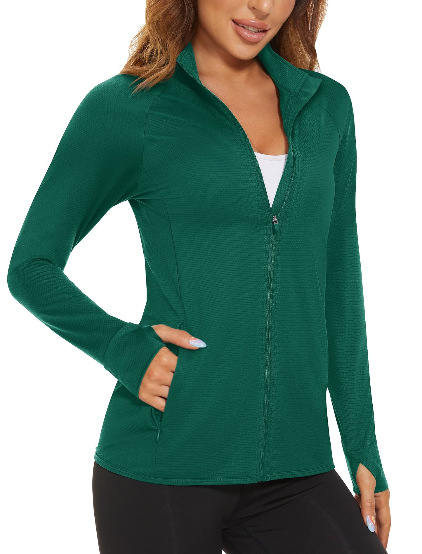 Women's UPF 50+ Lightweight Outdoor Zip Jacket