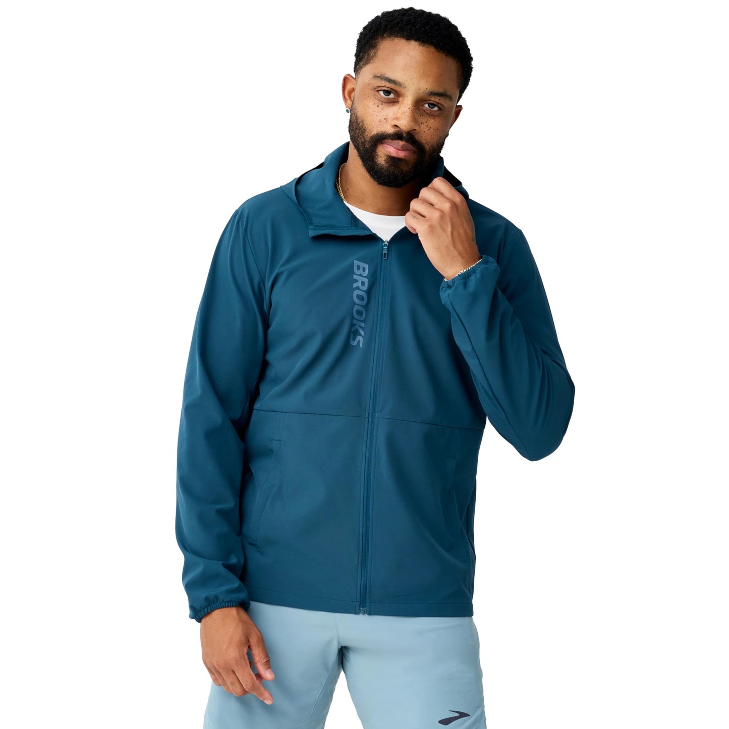 Men's Lightweight Windproof Running Jacket UPF 50+