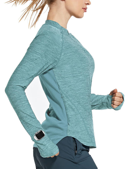 Women's Quick-Dry Long Sleeve Running Top