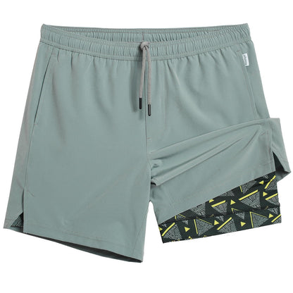 Men's 7-Inch 2-in-1 Stretch Training Shorts