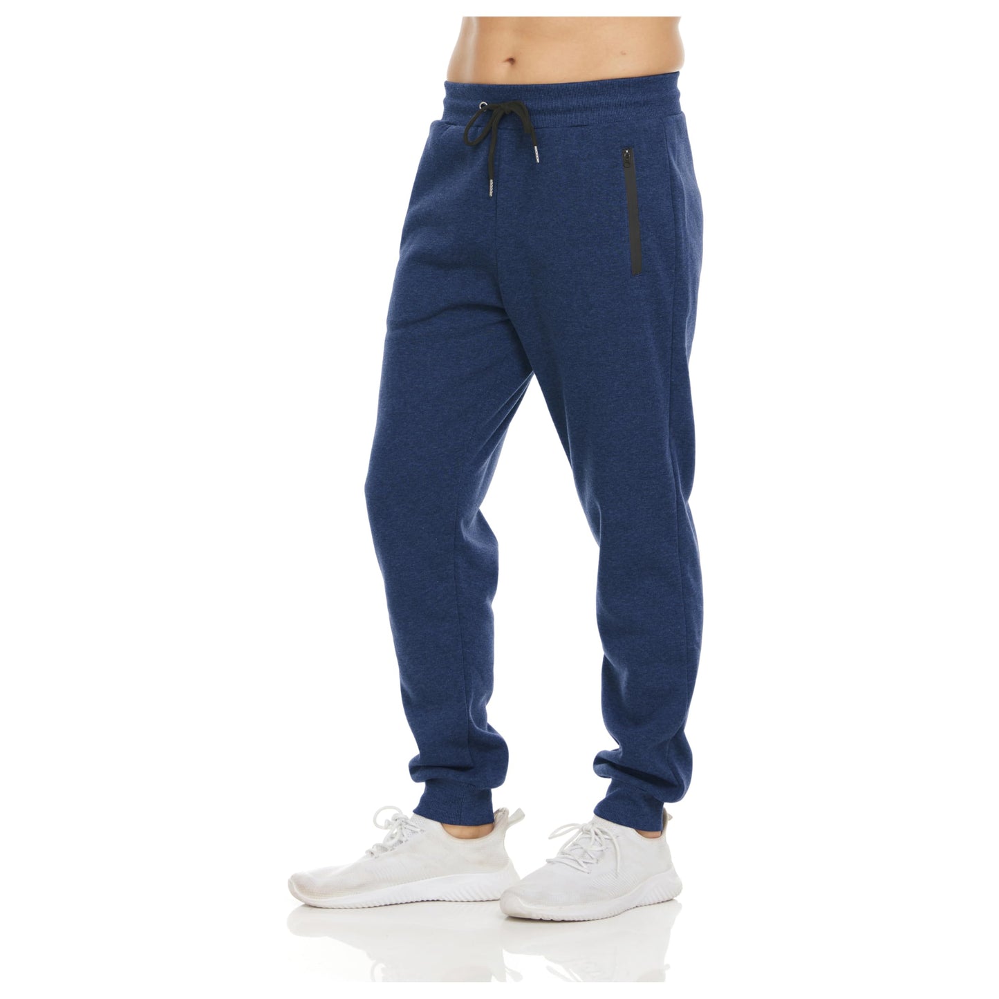Men's Fleece Workout Jogger Sweatpants 3-Pack