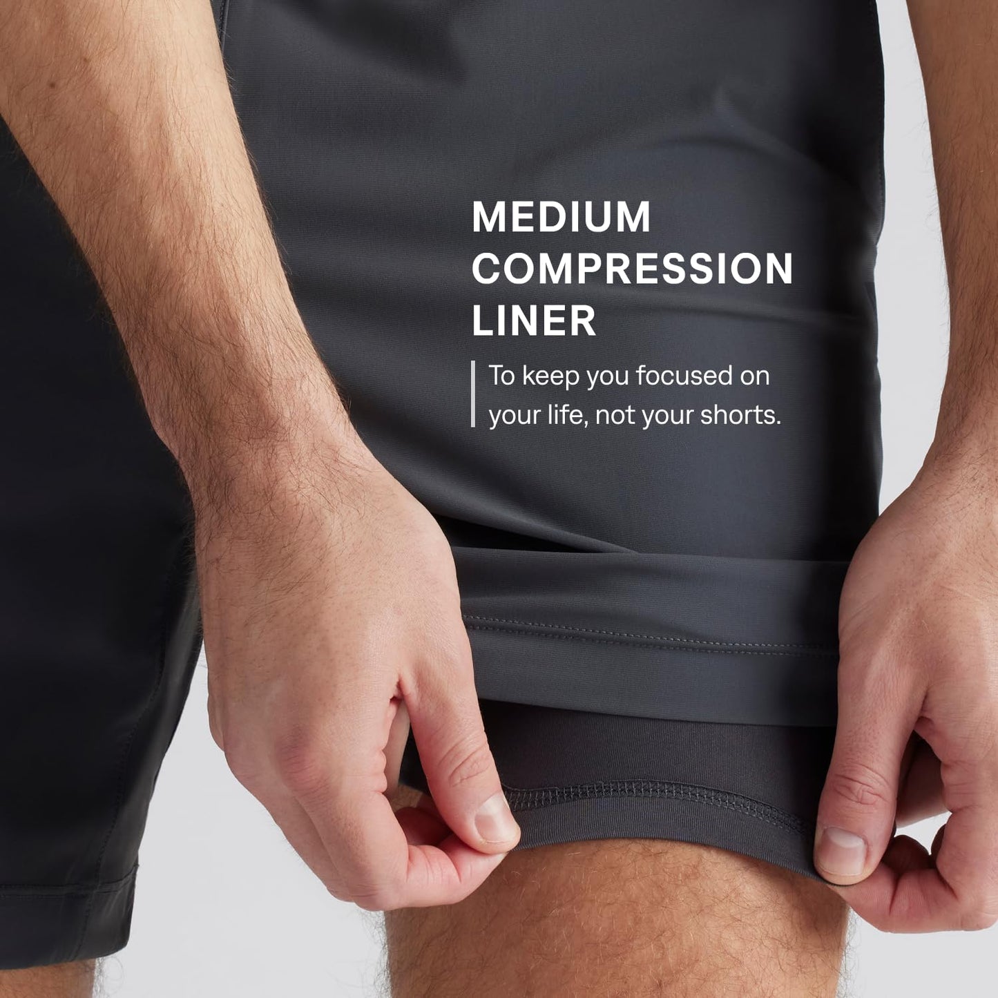 Men's 7-Inch Stretch Training Shorts with Liner